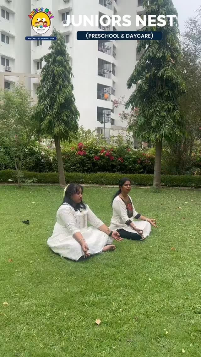 International Yoga Day 🧘‍♀️💚 - Juniors Nest Padur Instagram Reel Video