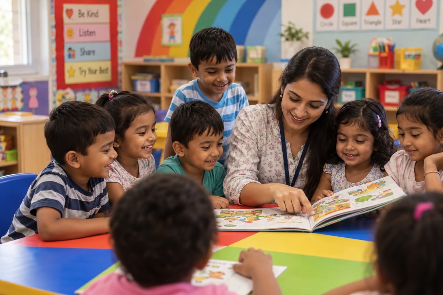Senior KG (UKG) - Best Early Learning Program at Juniors Nest Preschool & Daycare Padur